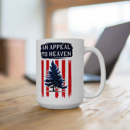 "An Appeal to Heaven", White Mug (11oz & 15oz)