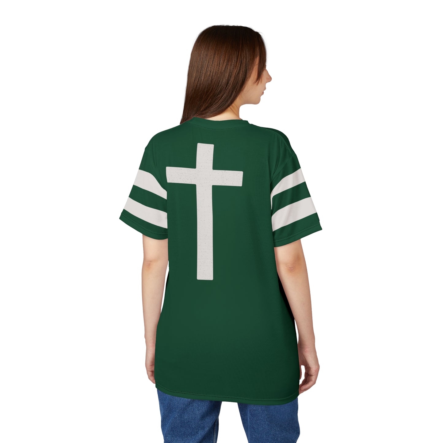 "Faith Overcomes Fear", Unisex Tee (Evergreen)