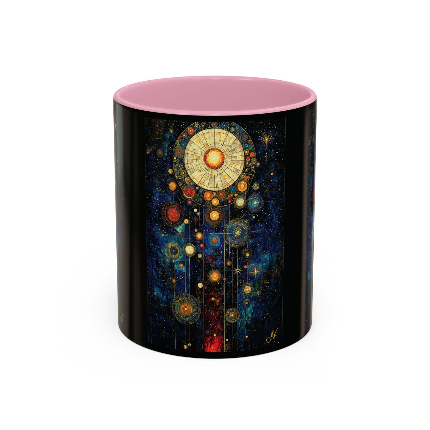 "Ancient Connection to God", Colorful Mugs (11oz, 15oz)