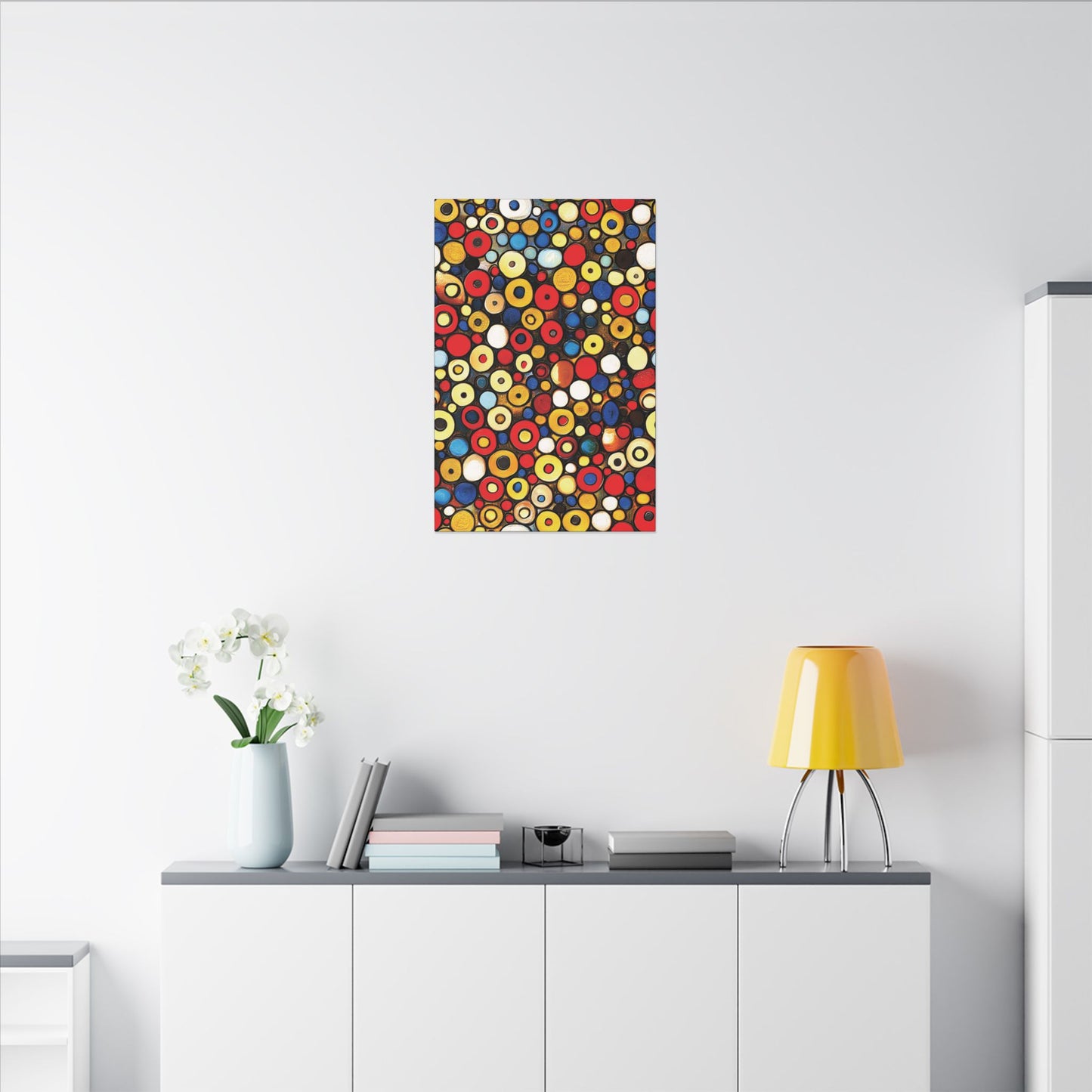 "Bits and Bobs", Art Classic Stretched Matte Canvas Pattern Art Print