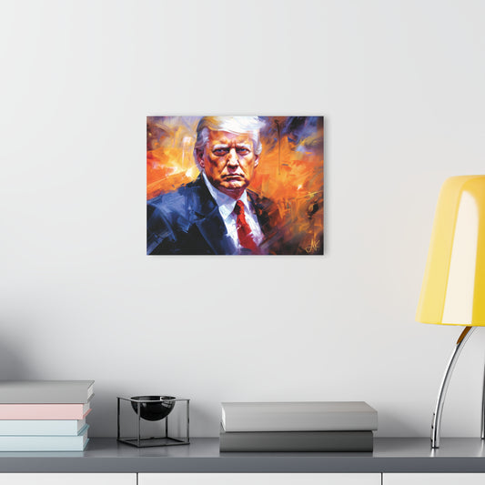 "Trump Portrait" #09, Acrylic Wall Prints (French Cleat Hanging)