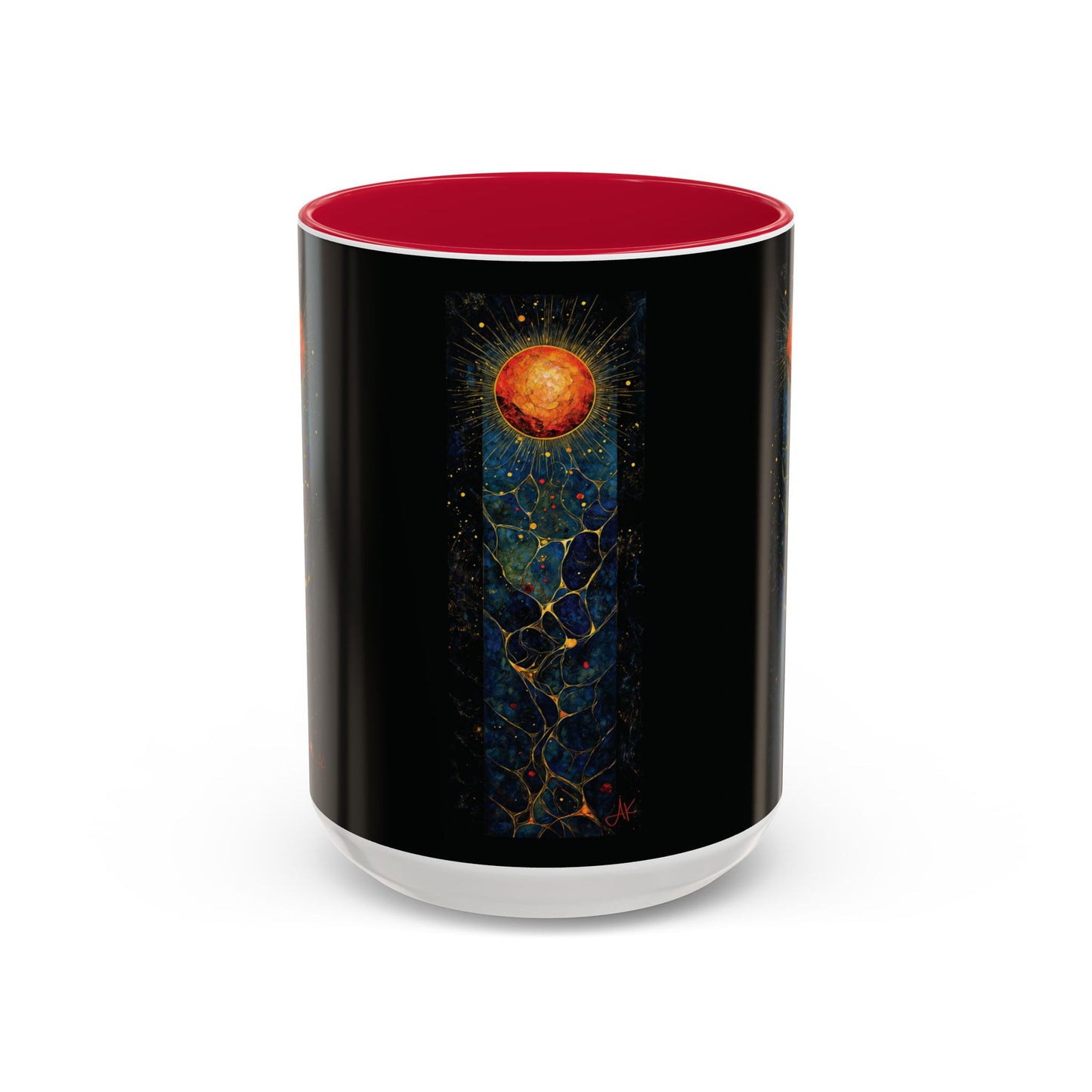 "The Living Light (John 8:12)", Colorful Mugs (11oz, 15oz)