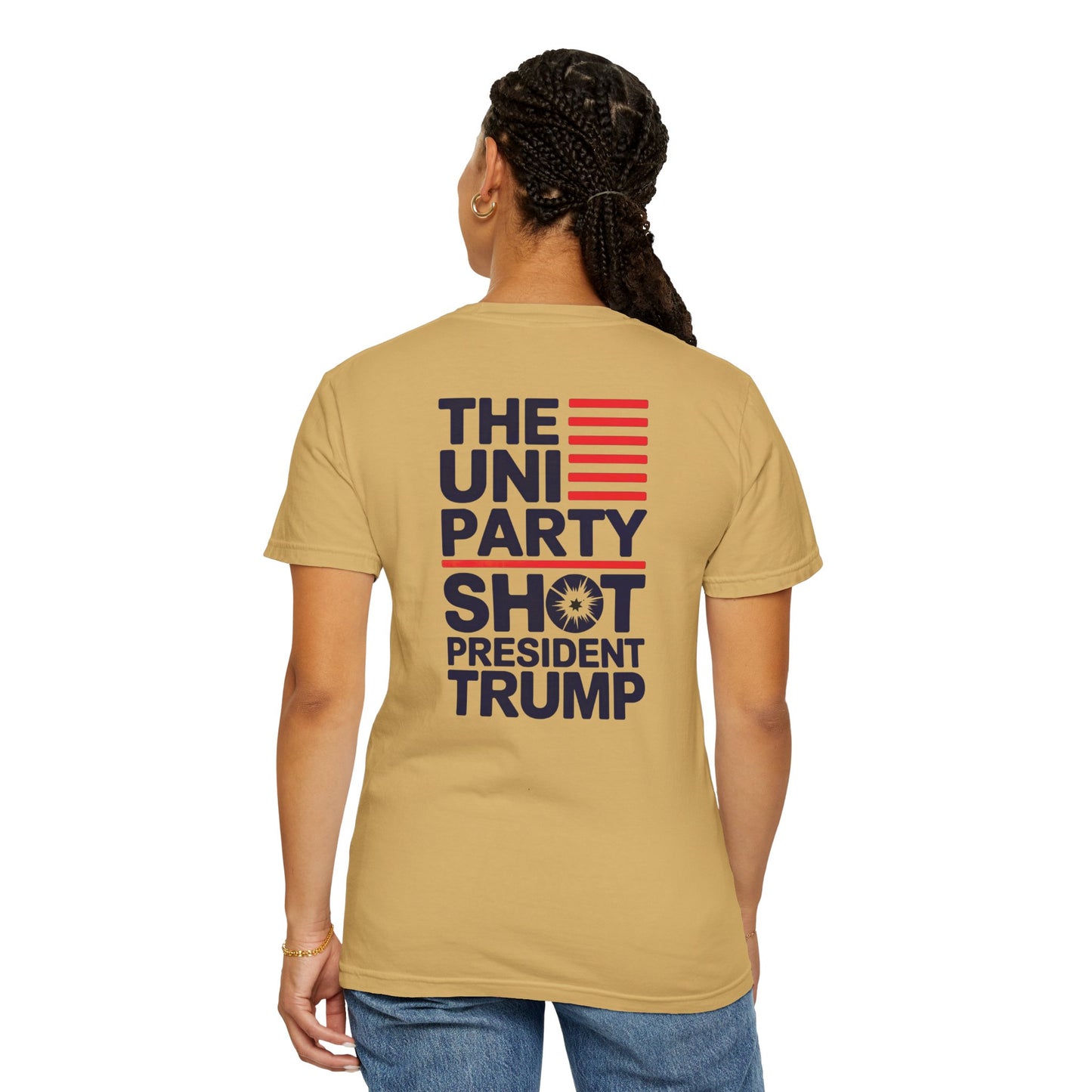 "The Uniparty Shot President Trump" #01, Unisex T-shirt