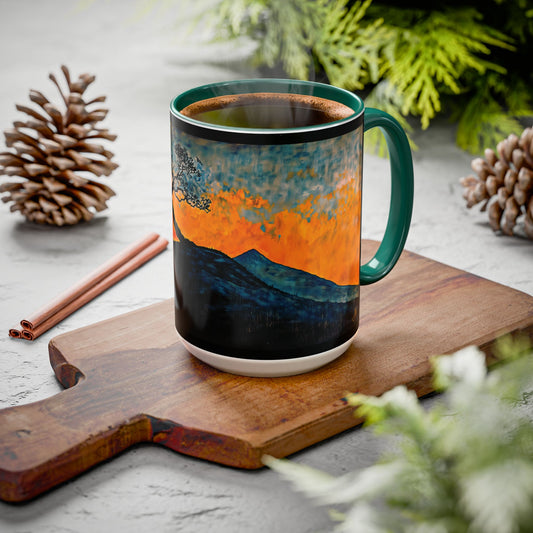 "Even Now, I Will Trust" Habakkuk 3:17-18 (NIV), Colorful Mugs (11oz & 15oz)