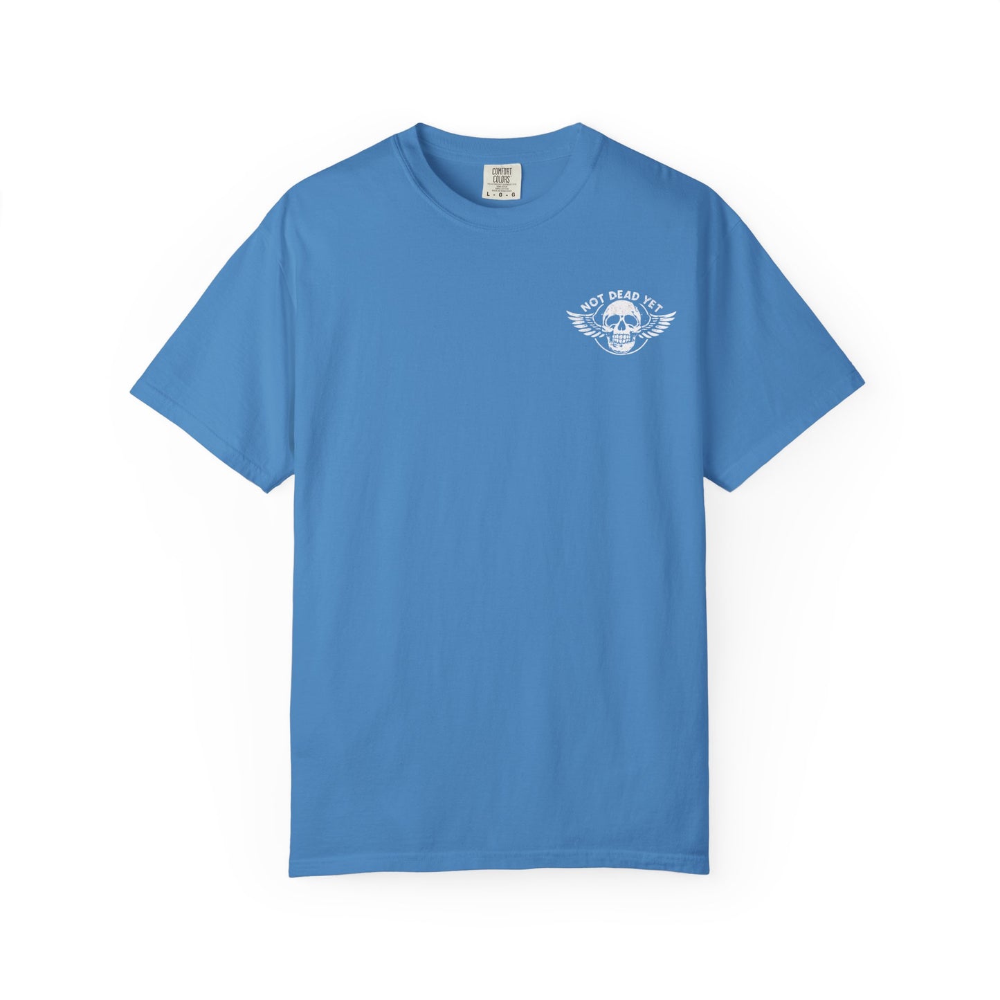 "Not Dead Yet - Winged Skull", Unisex T-shirt