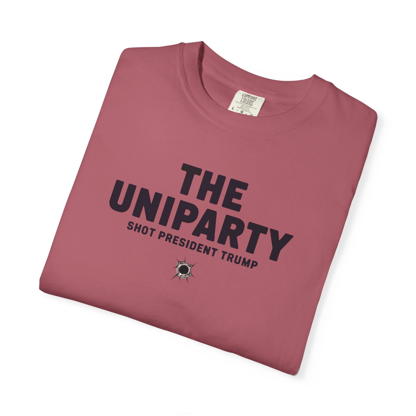 "The Uniparty Shot President Trump" #02, Unisex T-shirt