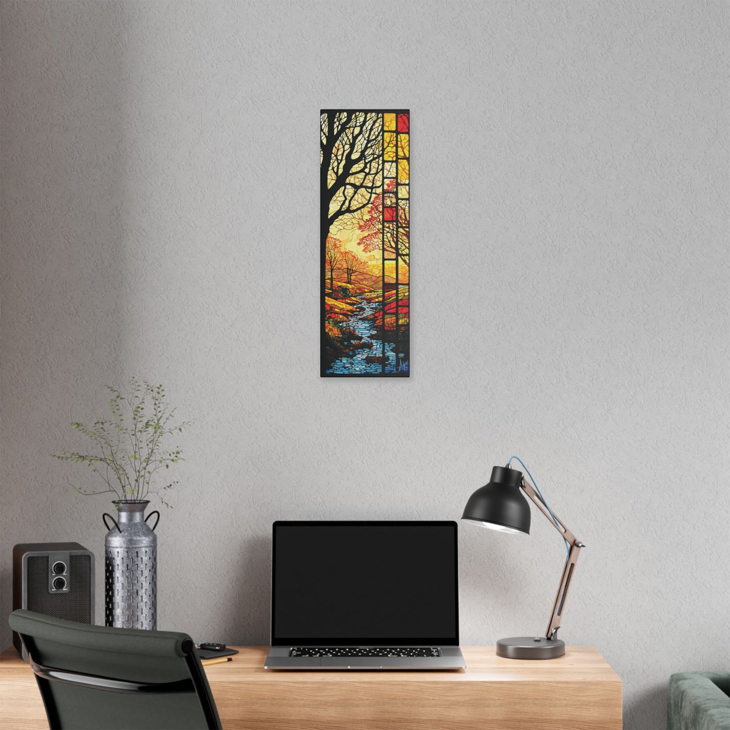 "Realization at 5", Stretched Classic Canvas Print