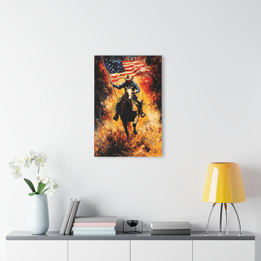 "Fearless Liberty", Fine Art Acrylic Wall Prints (French Cleat Hanging)