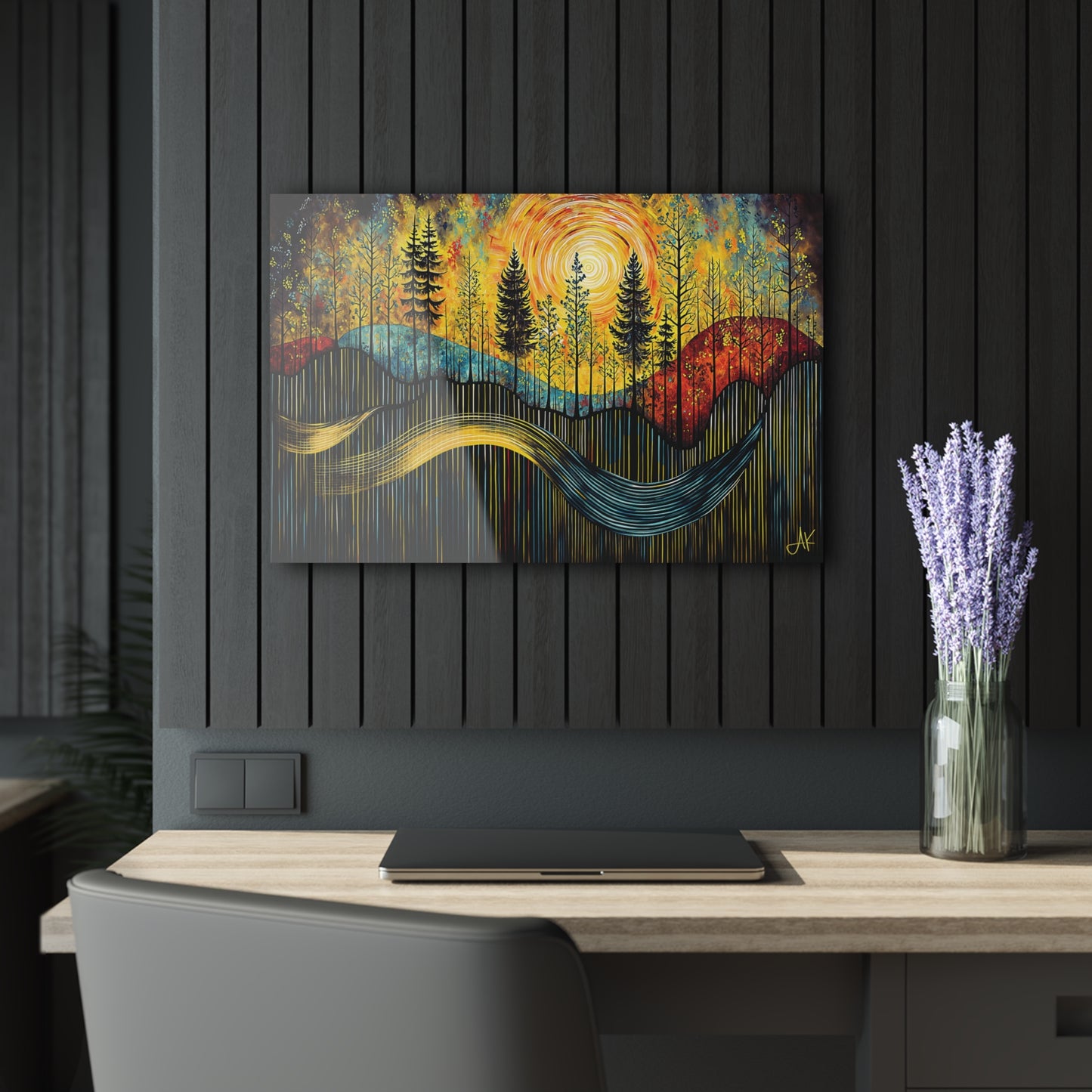 "Sacred Resonance", Fine Art Acrylic Wall Prints (French Cleat Hanging)