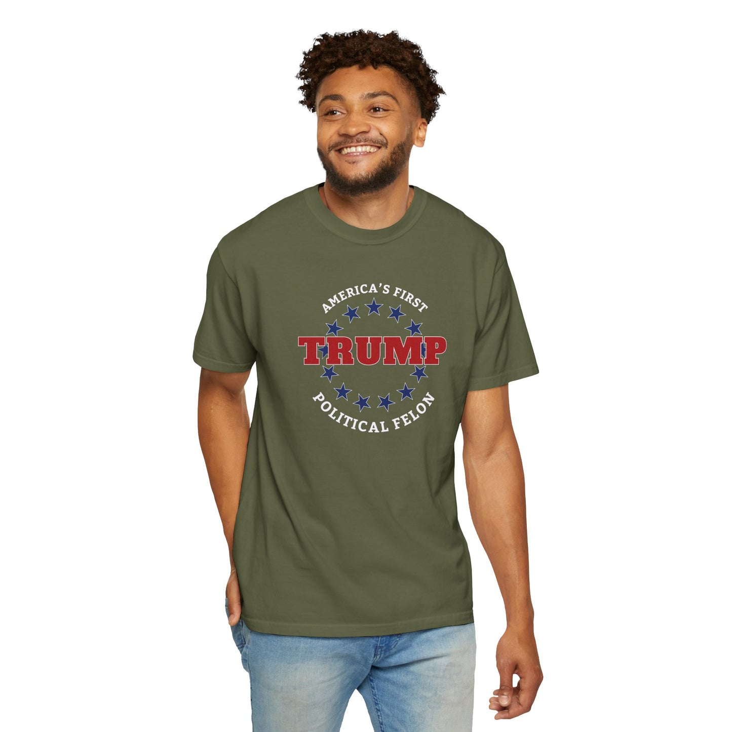 "Trump - America's First Political Felon", Unisex T-shirt
