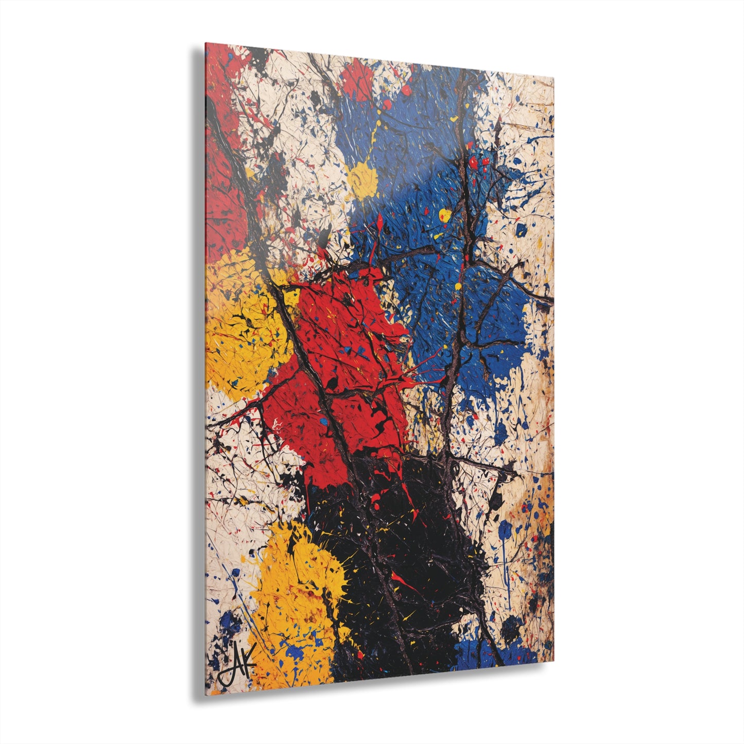 "Abstract 282", Fine Art Acrylic Wall Prints (French Cleat Hanging)