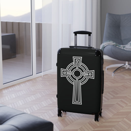 "A Simple High Cross", Suitcases (Black)