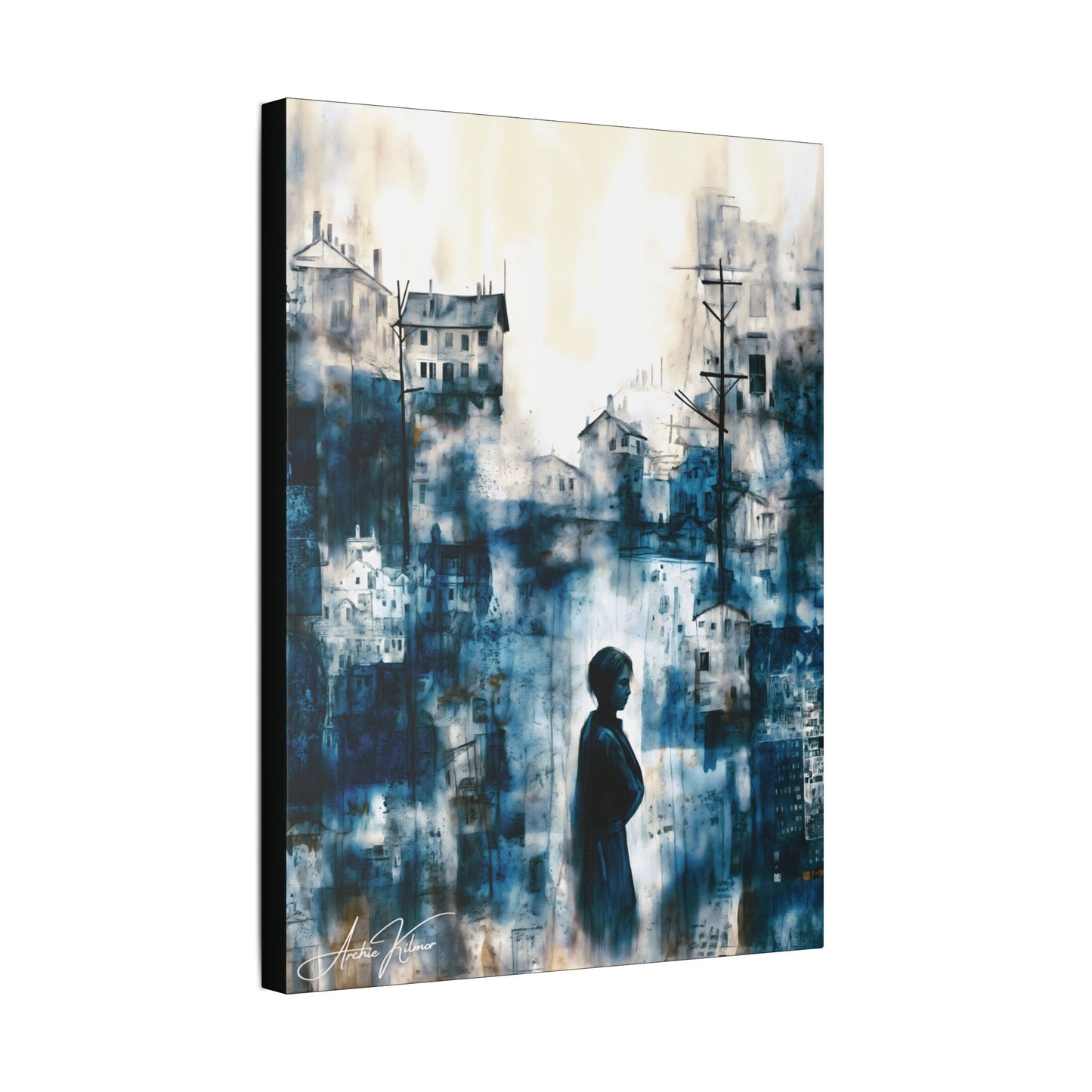 "We Survive", Stretched Canvas Frame Fine Art Print