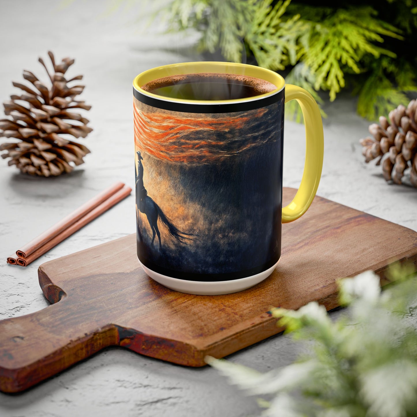 "Liberty under God", Colorful Mugs (11oz, 15oz)