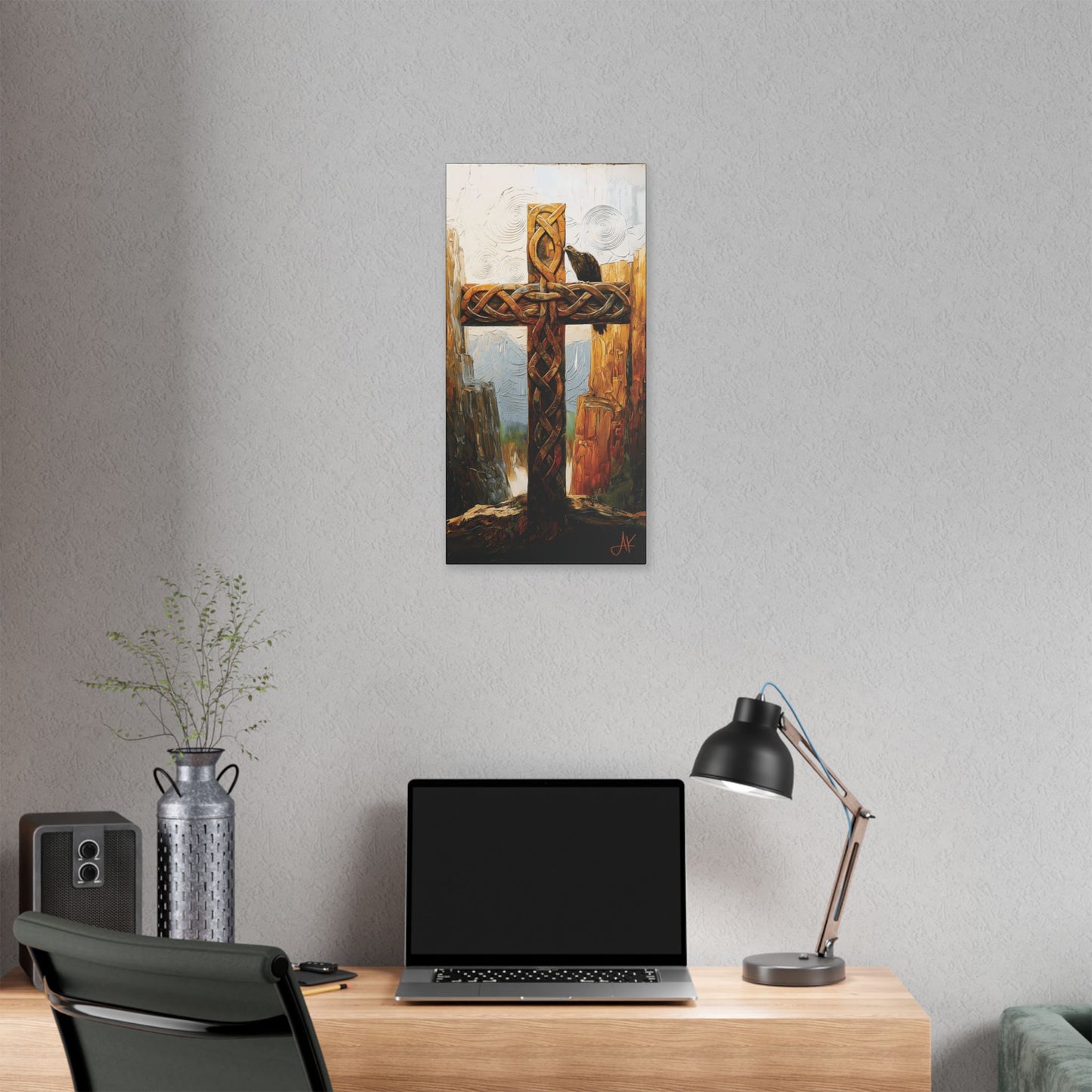 "Airer Goídel (Gaelic) Coast of the Gaels (English)", Stretched Classic Canvas Fine Art Print
