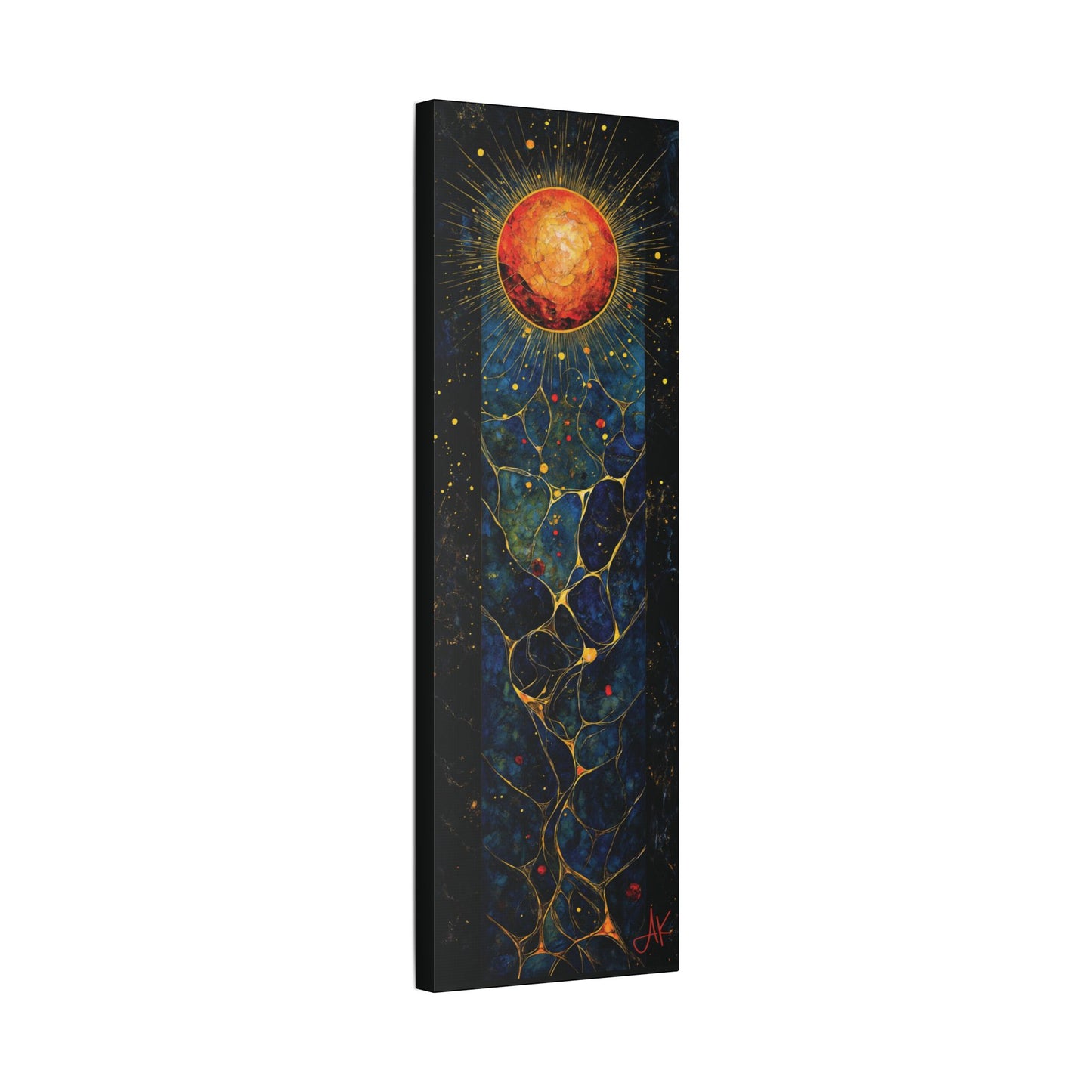 "The Living Light (John 8:12)", Stretched Classic Canvas Fine Art Print