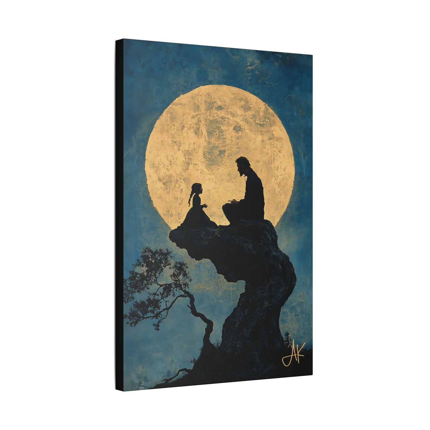 "Honest Answers", Classic Stretched Canvas Fine Art Print