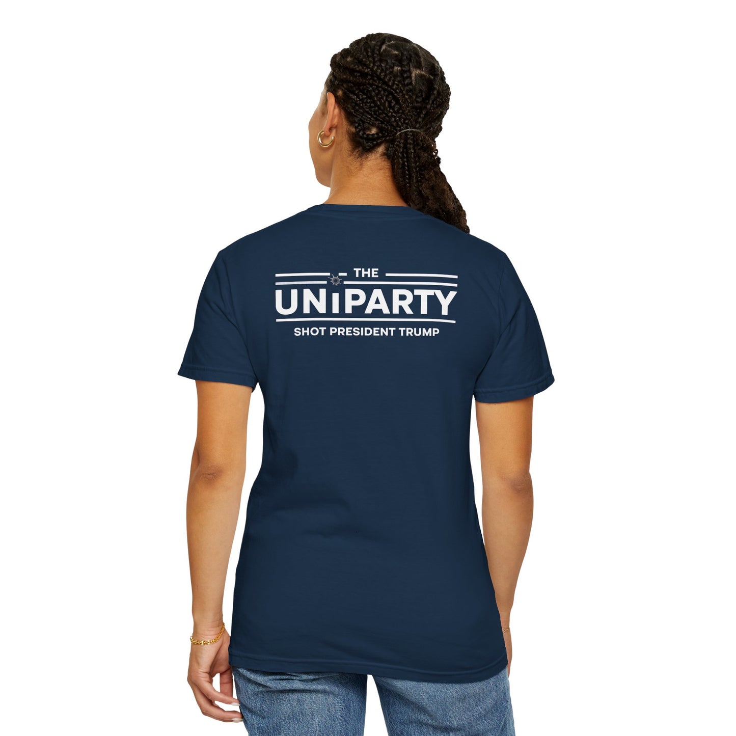 "The Uniparty Shot President Trump" #03, Unisex T-shirt