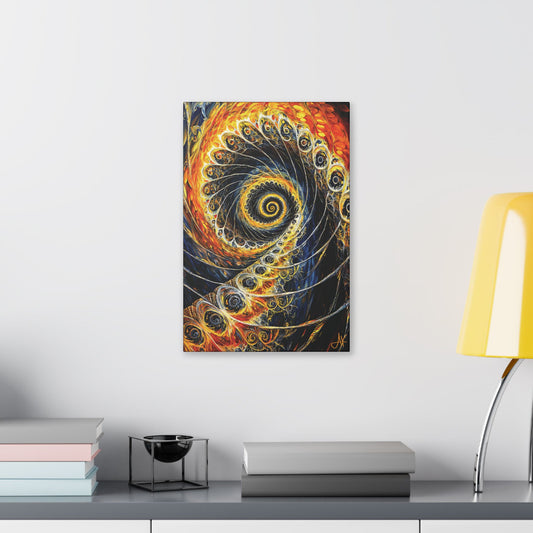 "Beauty of His Design", Stretched Classic Canvas Fine Art Print
