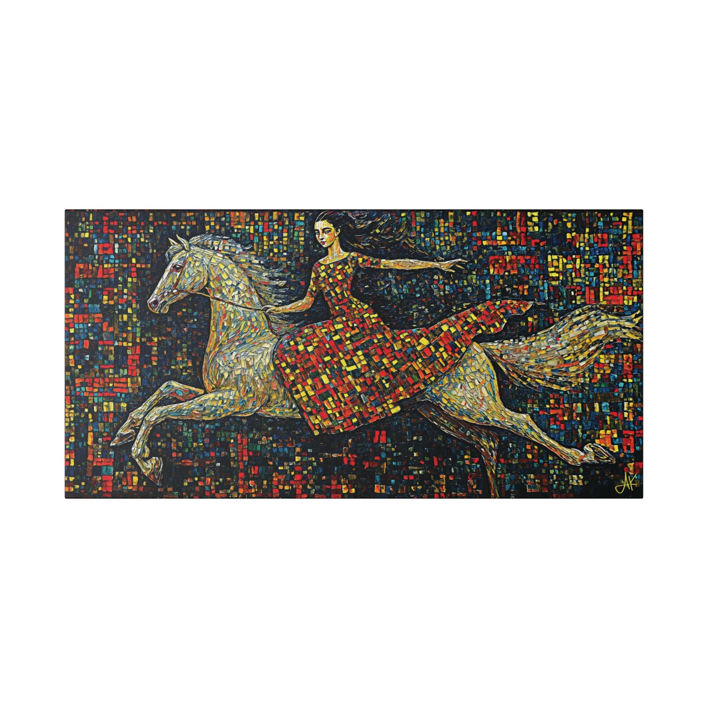 "Lady of Liberty", Stretched Classic Canvas Fine Art Print