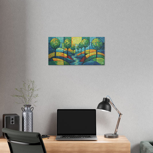 "River Add" #02, Stretched Classic Canvas Fine Art Print