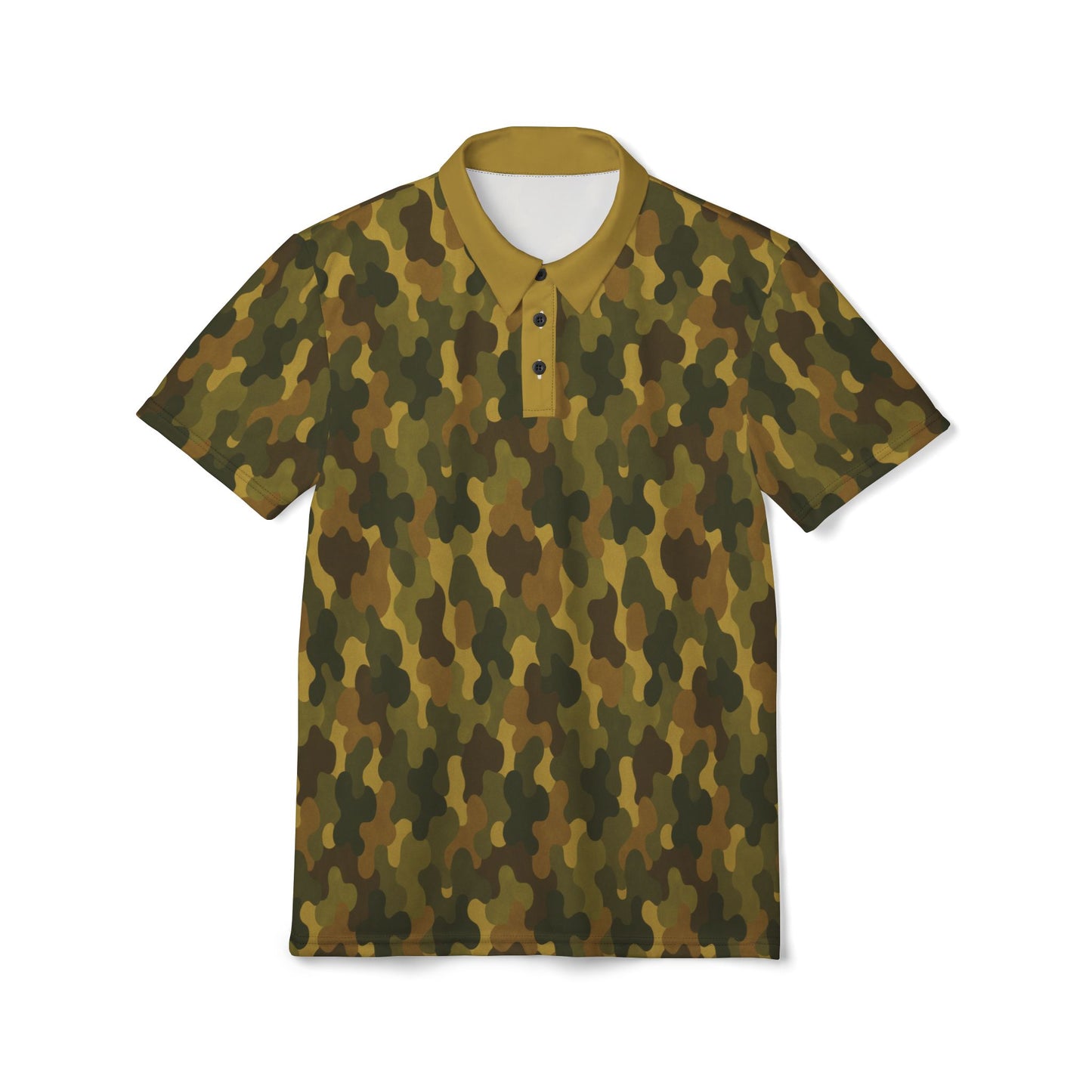 "SASR Day-Ops Camouflage" Unisex Polo Shirt (SASR Yellow Collar)