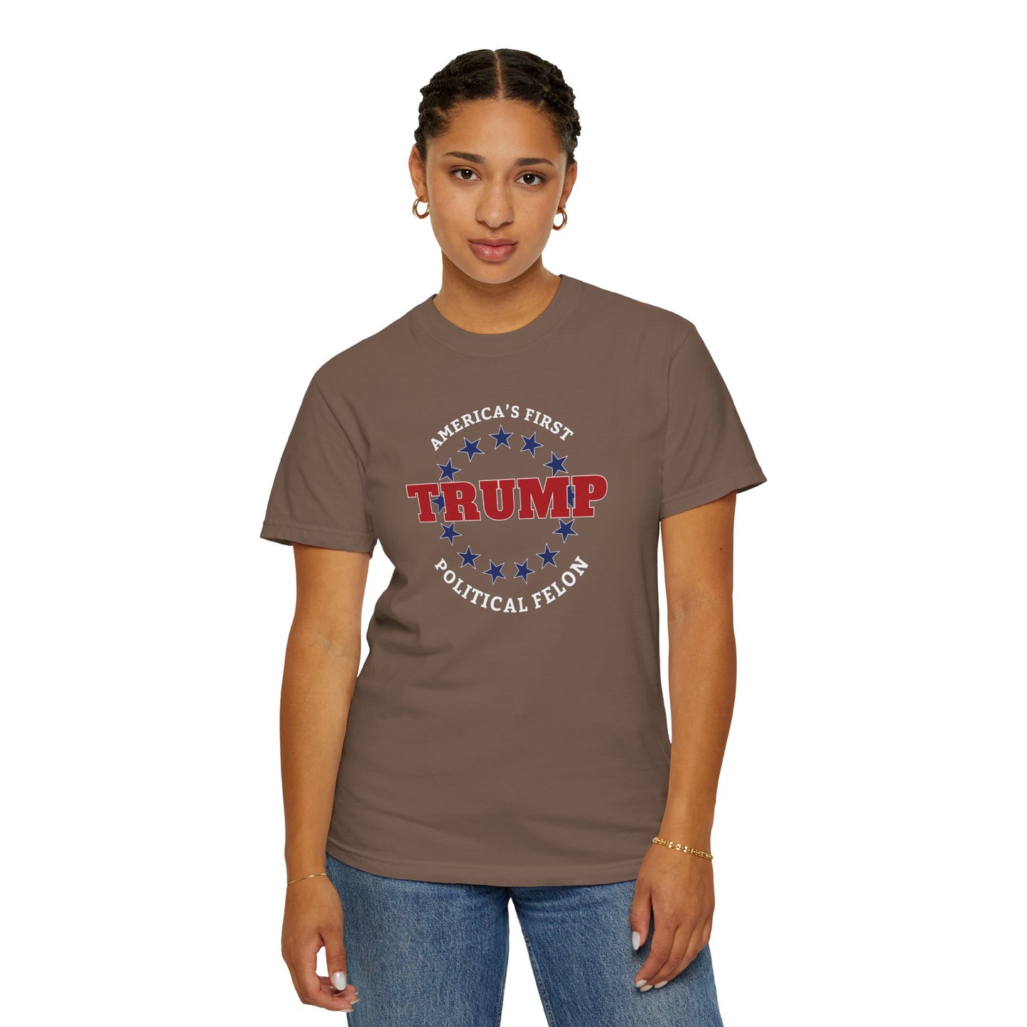 "Trump - America's First Political Felon", Unisex T-shirt