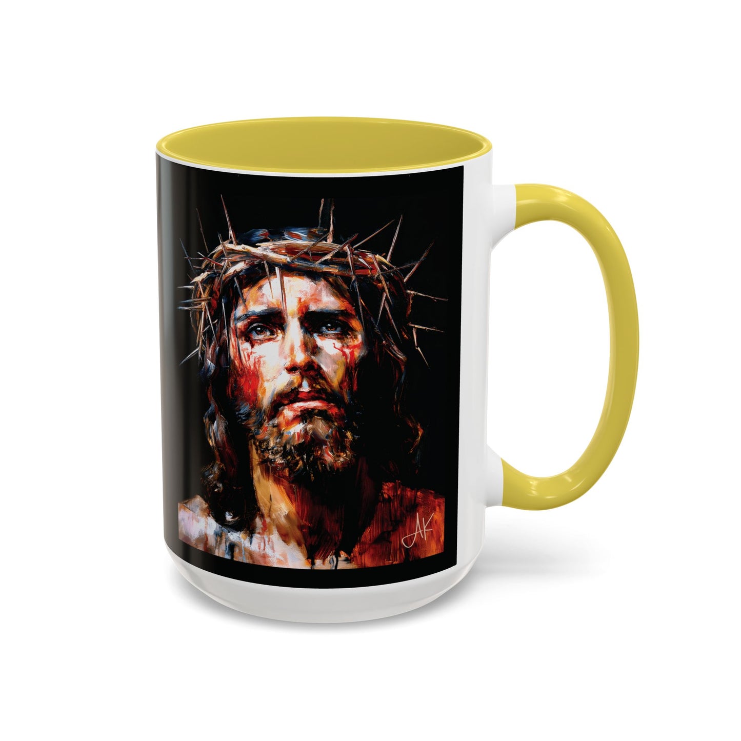 "Crown of Thorns", Colorful Mugs (11oz, 15oz)