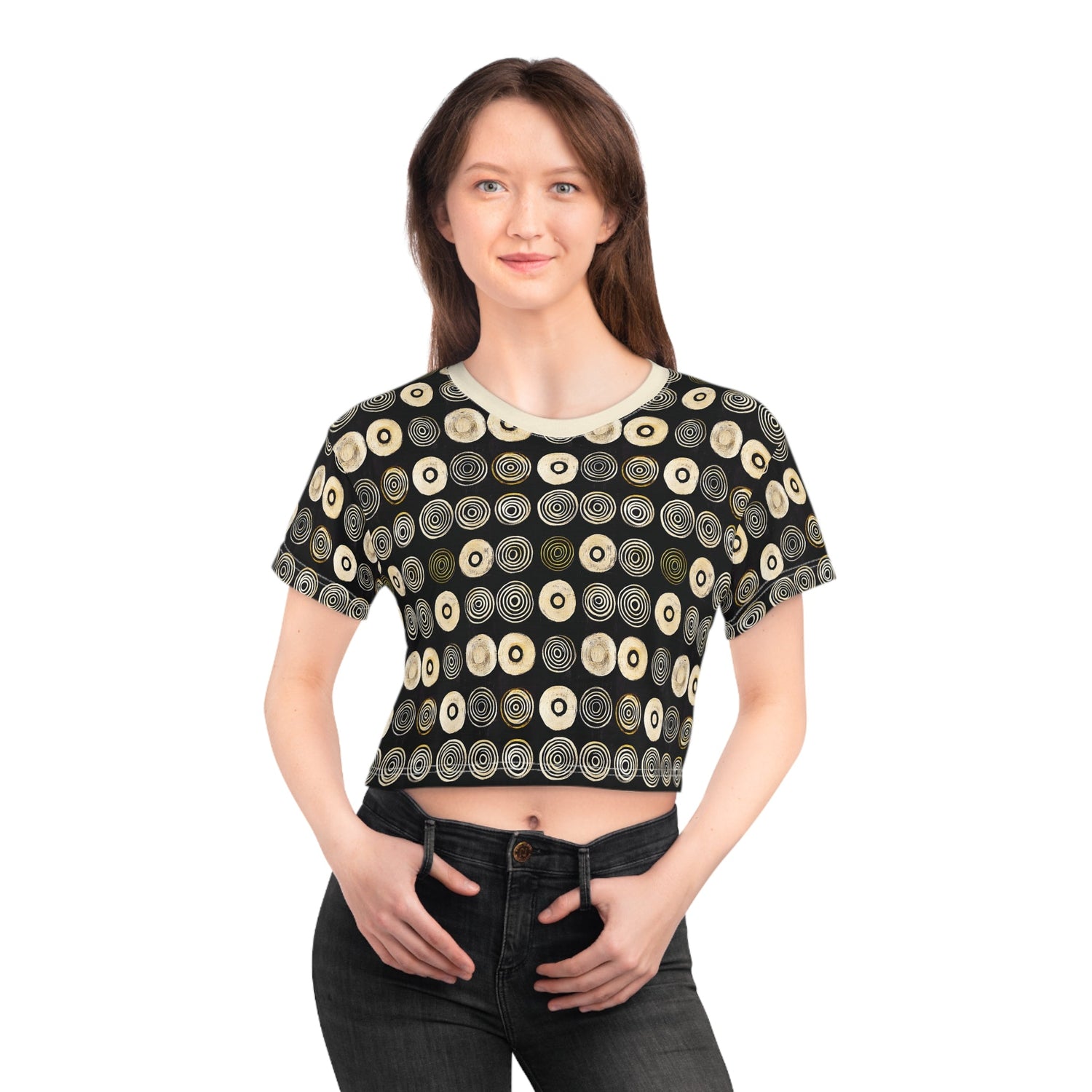 Art & Pattern Crop Tops
