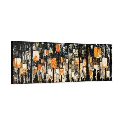 "Lantern Festival", Fine Art Matte Canvas, Stretched, 1.25"