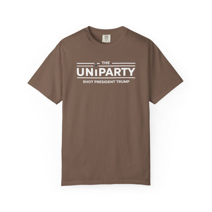 "The Uniparty Shot President Trump" #03, Unisex T-shirt