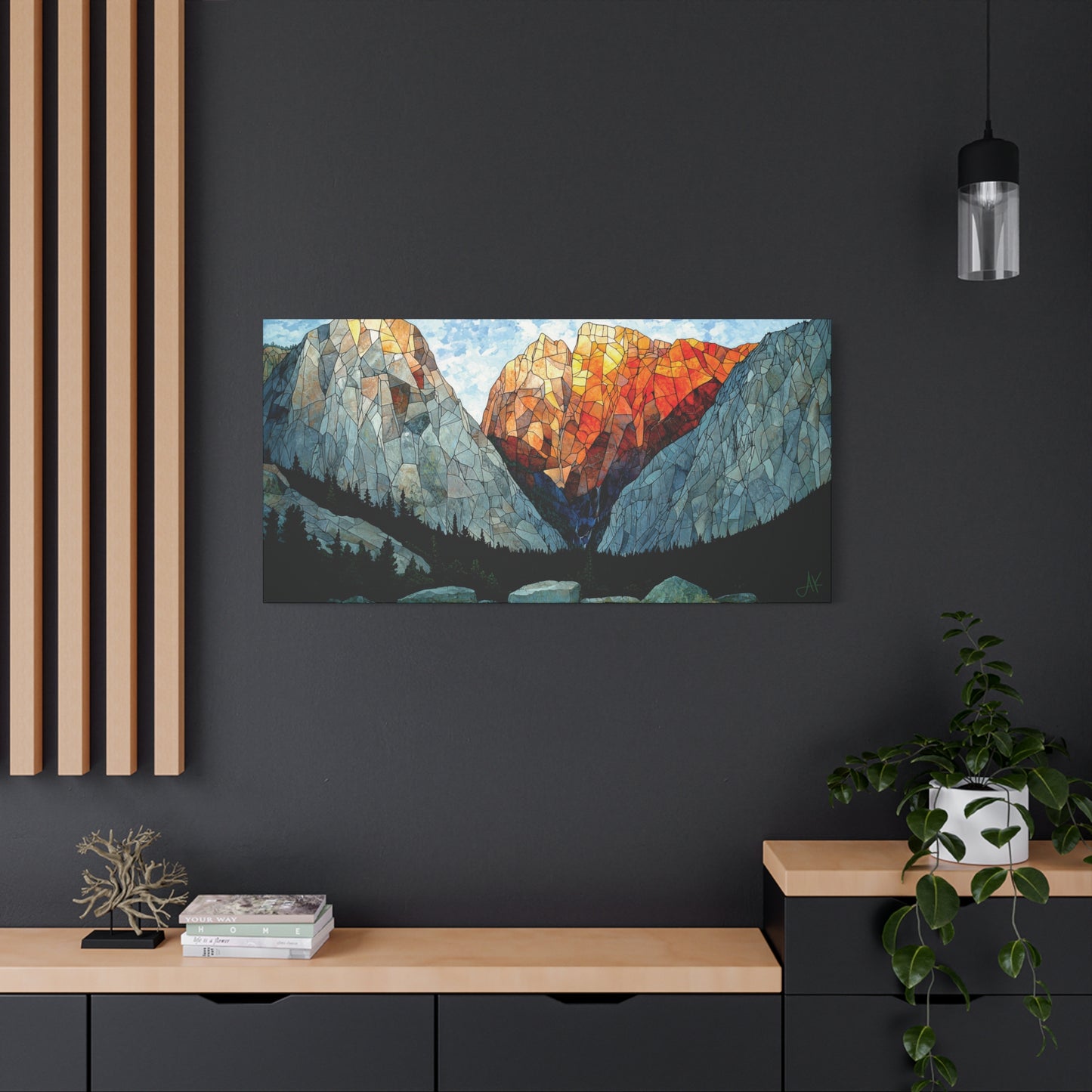 "After the Ice, Before the Gaels", Fine Art Matte Canvas, Stretched, 1.25"