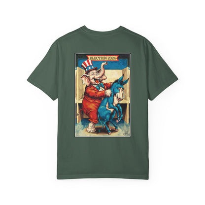 "MAGA Spanked the Donkeys 2024", Unisex T-shirt (Dark Colors)