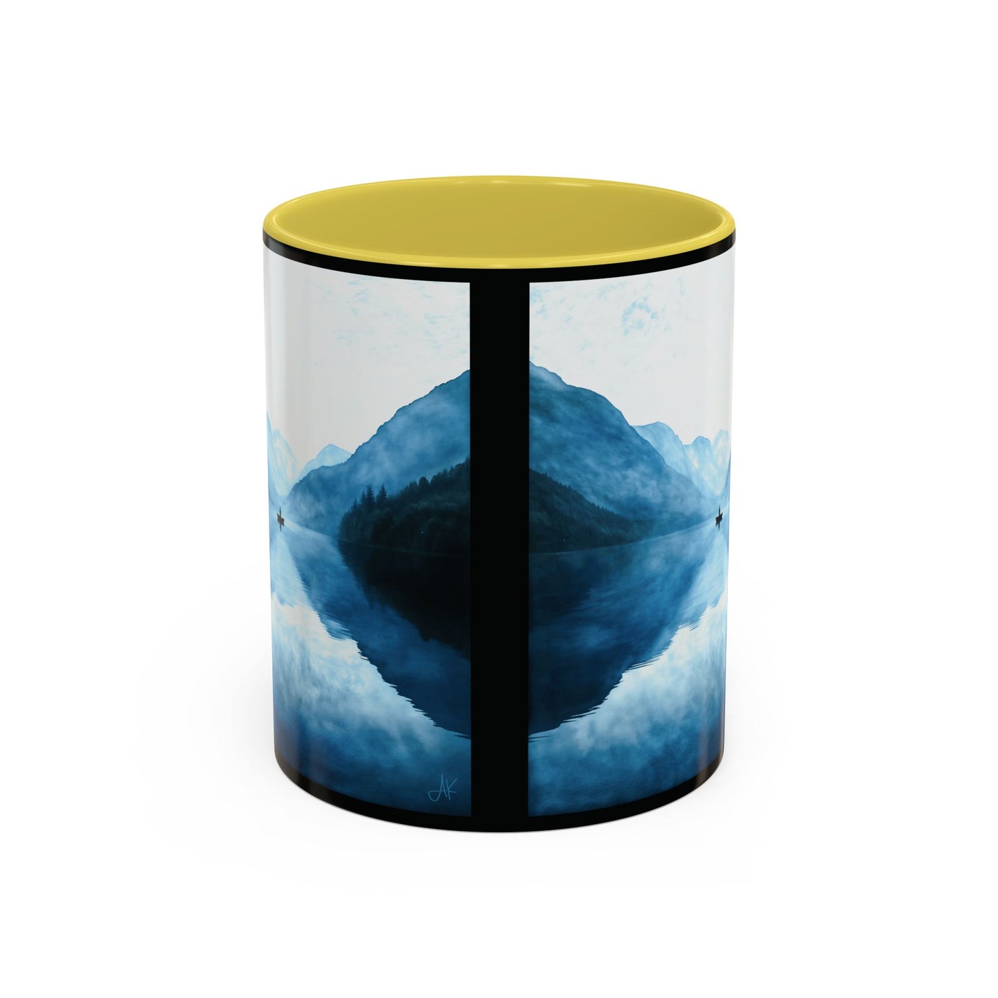"Connected in Silence - Psalm 46:10", Colorful Mugs (11oz, 15oz)
