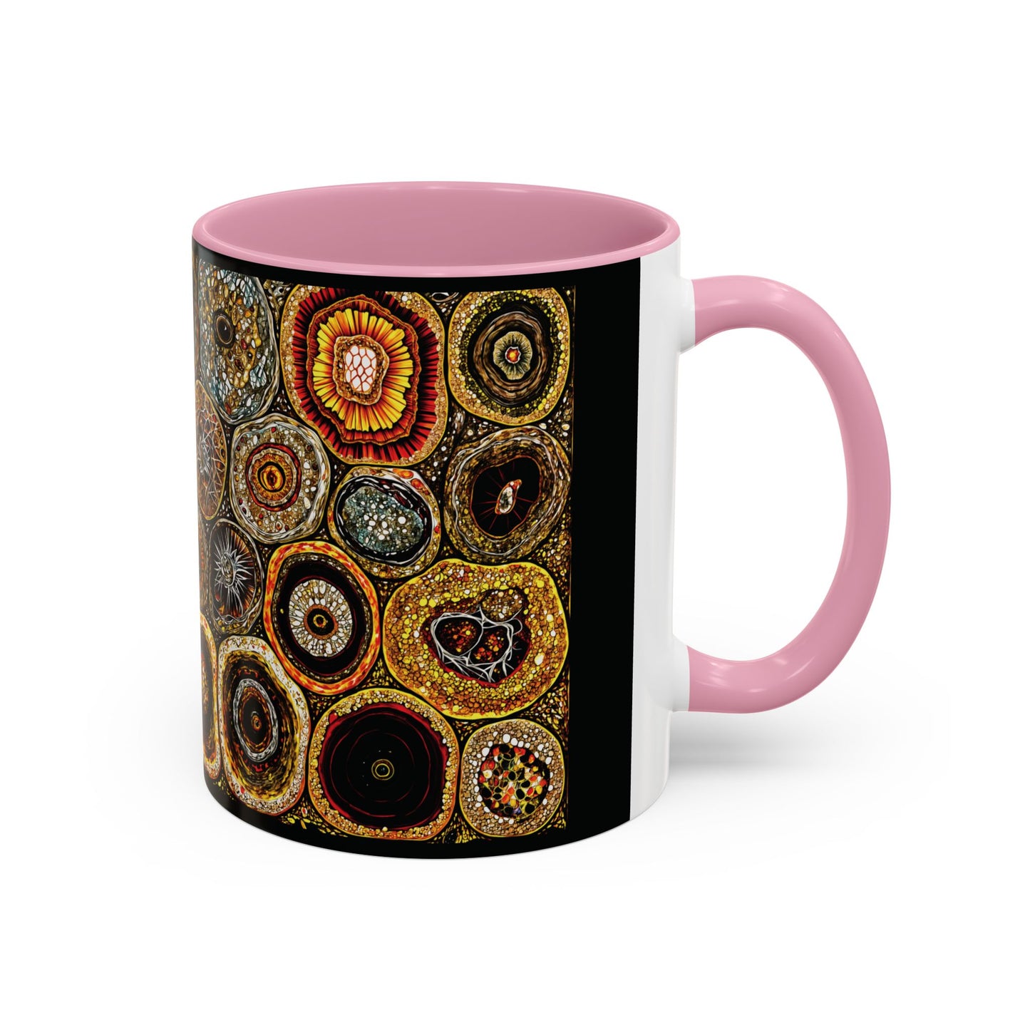 "Every Detail, His Design", Colorful Mugs (11oz, 15oz)