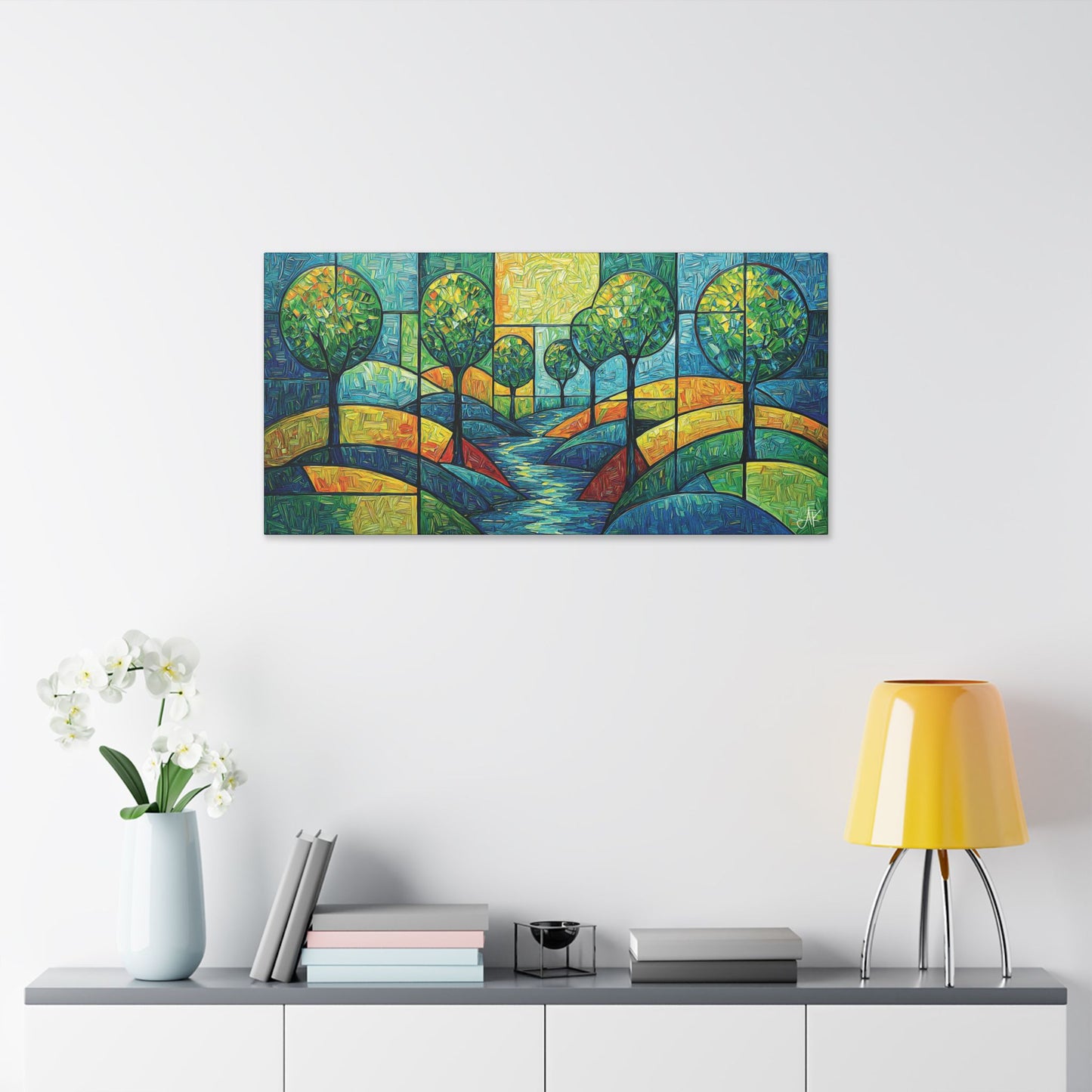 "River Add" #02, Stretched Classic Canvas Fine Art Print