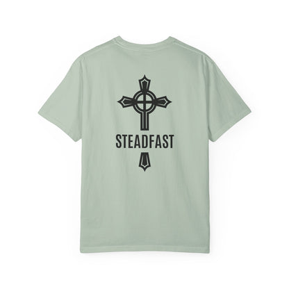 "Steadfast Cross in Black", Unisex T-shirt
