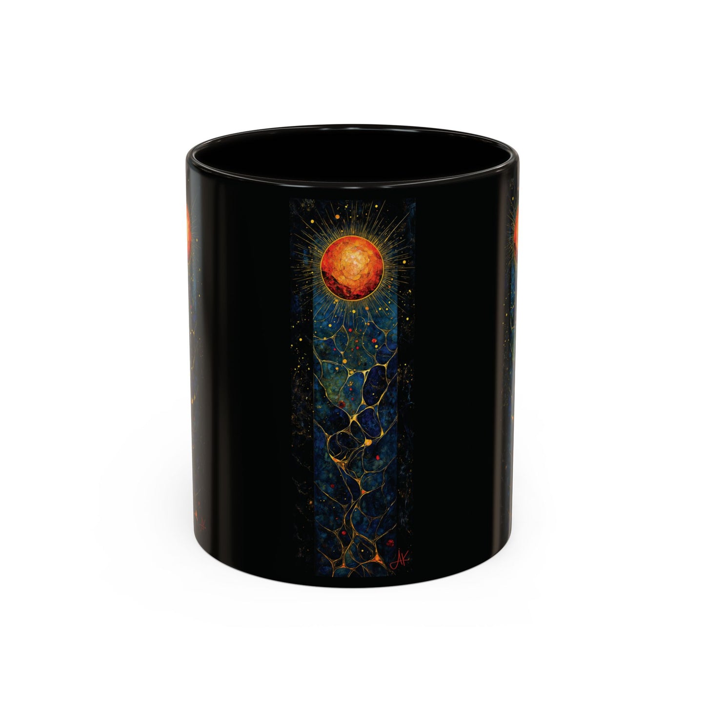 "The Living Light (John 8:12)", Colorful Mugs (11oz, 15oz)