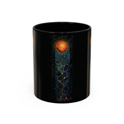 "The Living Light (John 8:12)", Colorful Mugs (11oz, 15oz)