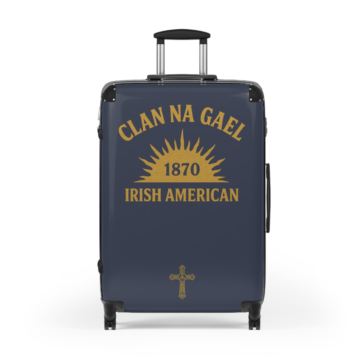 "Clan na Gael - Irish American", Suitcase (Blue Burka Grey)