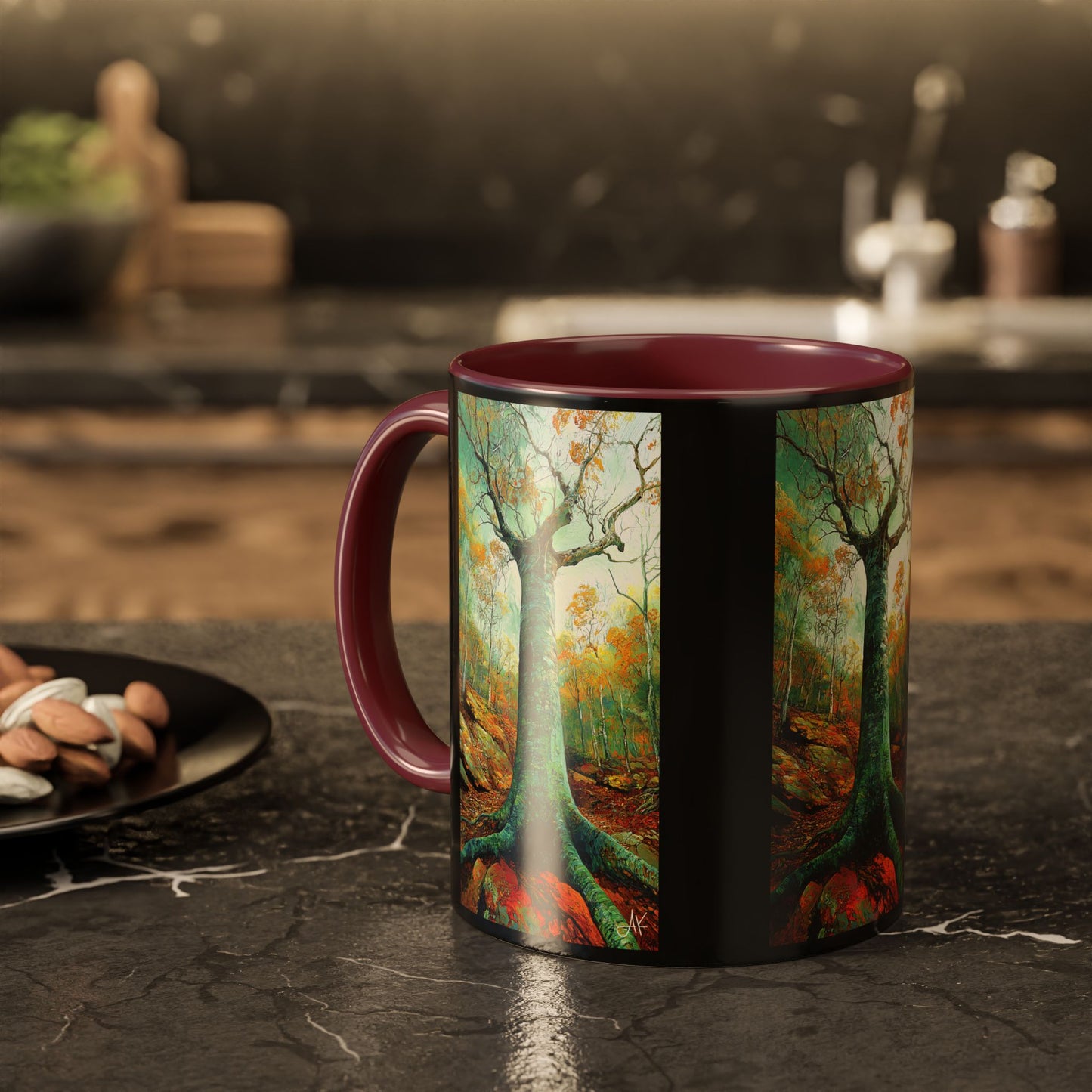 "An Criosdaidh Feá (Christian Beech)", Colorful Mugs (11oz, 15oz)