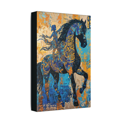 "Unbridled Freedom", Stretched Classic Canvas Fine Art Print