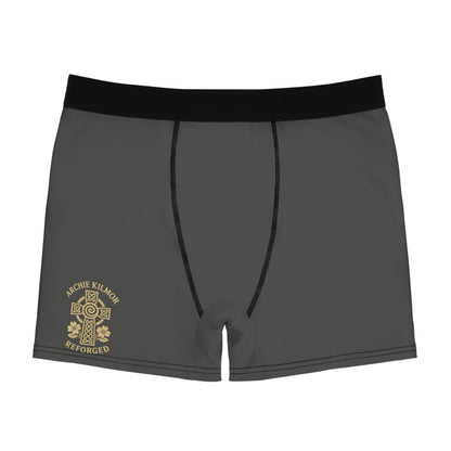 "Archie Kilmor Cross - Reforged" #01, Men's Boxer Briefs (Panzer Grey)