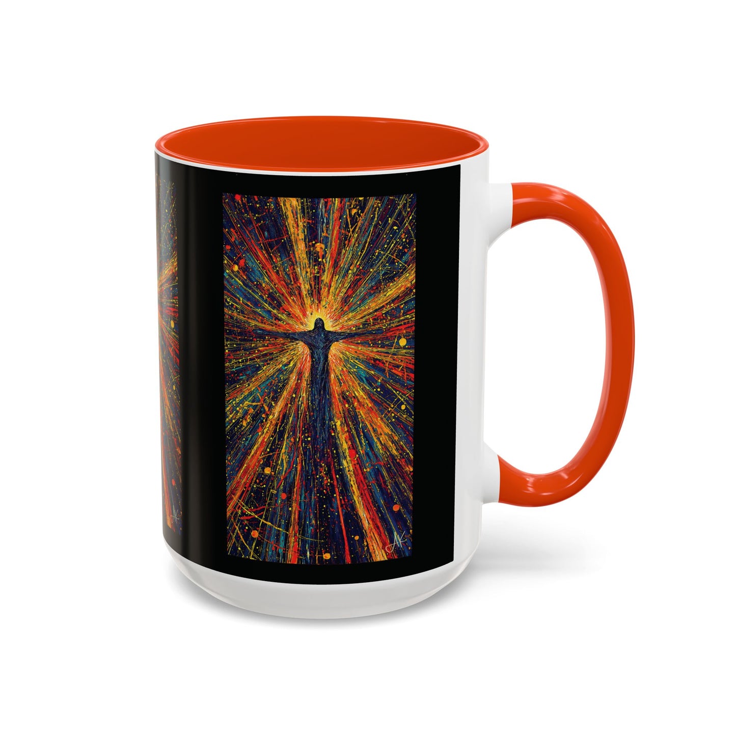 "Born Again in His Radiance - Isaiah 60:1", Colorful Mugs (11oz & 15oz)