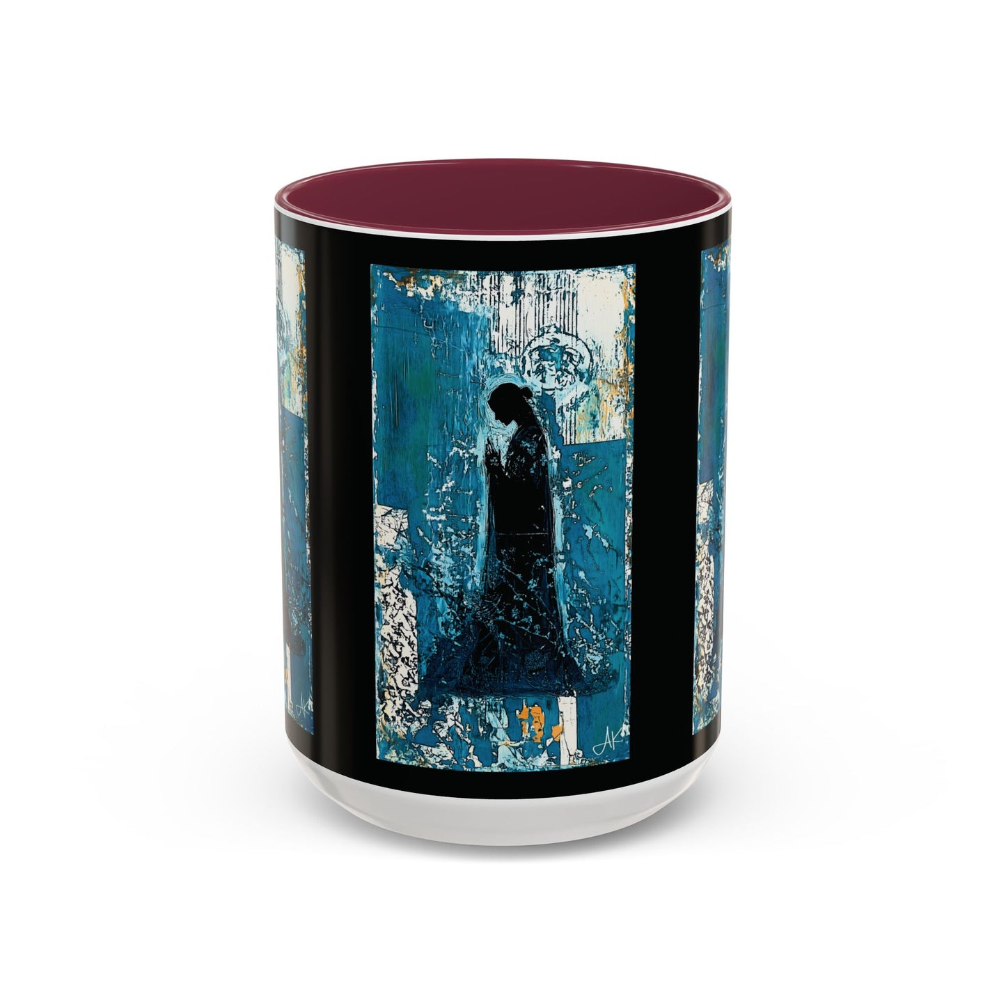 "Behold the Handmaid - Luke 1:38", Colorful Mugs (11oz, 15oz)