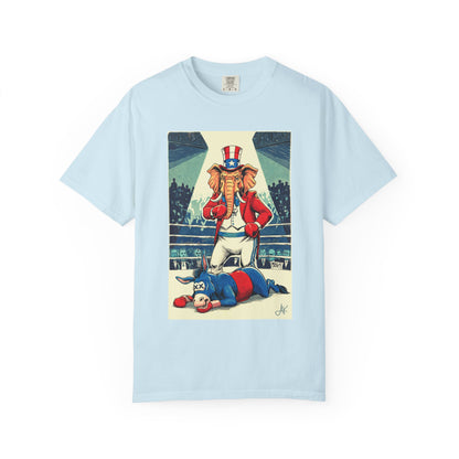 "Brutal Woke Knockout 2024", Unisex T-shirt (Light Colors)