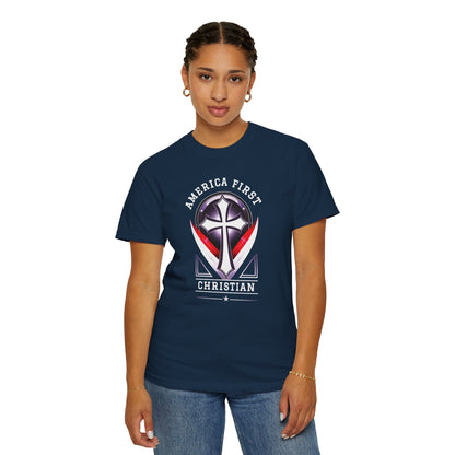 "America First - Christian" #03, Unisex T-shirt