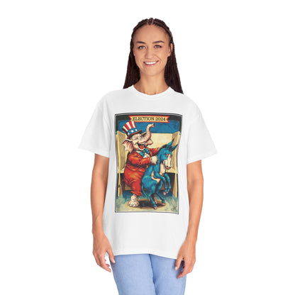"MAGA Spanked the Donkeys 2024", Unisex T-shirt (Light Colors)