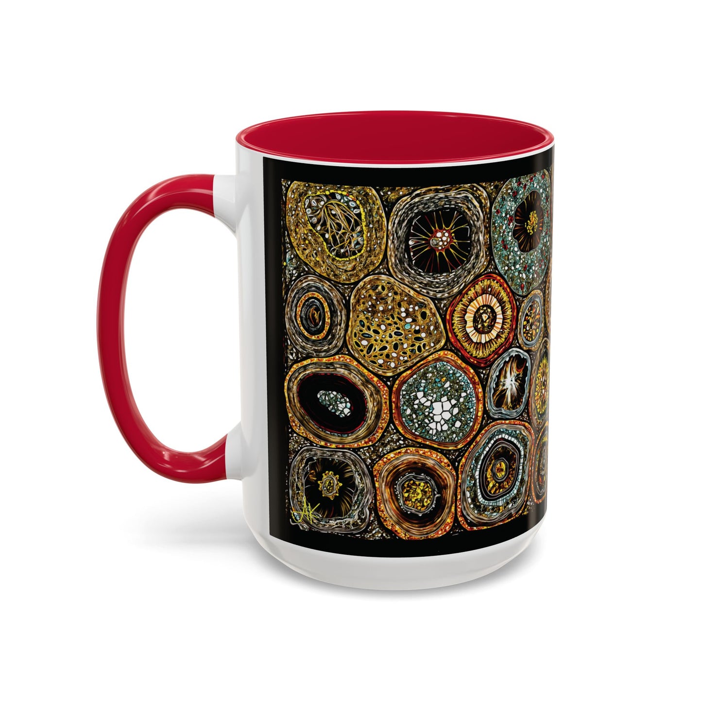 "Every Detail, His Design", Colorful Mugs (11oz, 15oz)