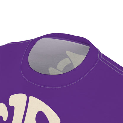 "Retro Jesus", Unisex T-shirt (Storm Purple)